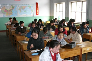 Most Mandarin is learned in class